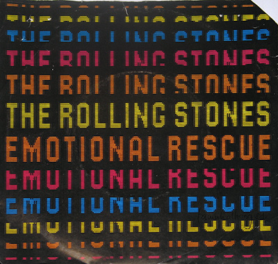 Thumbnail of ROLLING STONES - Emotional Rescue b/w Down in the Hole - 7" Single picture Sleeve album front cover